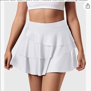Niksa Ruffle Tennis Skirt